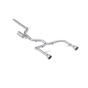 Volkswagen Jetta GLI Performance Exhaust - Dual Rear Exit - MBRP - Cat Back, T304, Armor Pro - 2022+