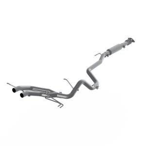 Hyundai Veloster Performance Exhaust - Dual Rear Exit - MBRP - Cat Back, 2.5in, Armor Lite, Aluminized Steel - `13-`18 Hyundai Veloster Performance Exhaust - Dual Rear Exit - MBRP - Cat Back, 2.5in, Armor Lite, Aluminized Steel - `13-`18