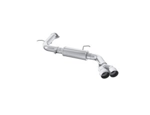 Hyundai Elantra Performance Exhaust - Rear - MBRP - Axle Back, Single Rear Exit, Dual Outlet Tips, Armor Lite Series - Aluminized Steel - `21-`24