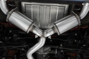 Subaru BRZ Performance Exhaust - Rear - MBRP - Dual Split Rear Cat Back, T304 Stainless Steel, Carbon Fiber Tips - `13-`16