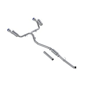 Honda Civic SI Performance Exhaust - Rear - MBRP - Cat Back, Armor Pro, T304 Stainless Steel, Burnt End Tips - `22-`24