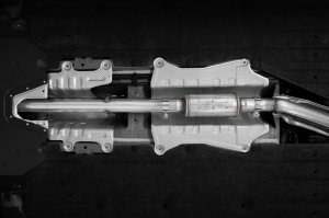 Honda Civic SI Performance Exhaust - Dual Rear - MBRP - Armor Pro Cat Back with Carbon Fiber Tips - `22-`24