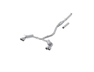 Honda Civic/Sport Touring Performance Exhaust - Rear - MBRP - Cat Back, Dual Split Rear with Quad Tips - `22-`24