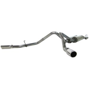 Chevrolet 1500 HD Classic Performance Exhaust - MBRP - Armor Plus Cat Back Dual Split Side Exit, T409 Stainless Steel - `03-`07