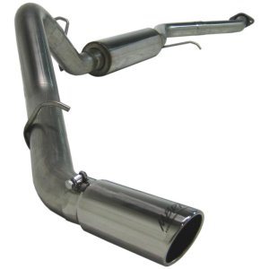 Chevrolet 1500 Classic Performance Exhaust - MBRP - Cat Back Single Side Exit, T409 Stainless Steel - `03-`07