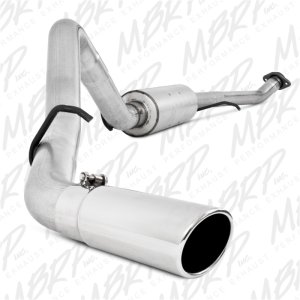 Chevrolet 1500 Classic Performance Exhaust - Single Side Exit - MBRP - Armor Lite Cat Back - `03-`07 Chevrolet 1500 Classic Performance Exhaust - Single Side Exit - MBRP - Armor Lite Cat Back - `03-`07