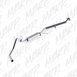 Chevrolet 1500 Performance Exhaust - Single Side - MBRP - Cat Back, Armor Lite Series, Aluminized Steel - `03-`07