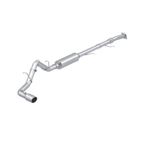 Chevrolet Colorado Performance Exhaust - Single Side Exit - MBRP - Cat Back, Armor Lite, Aluminized Steel, 3 in. - 2023+