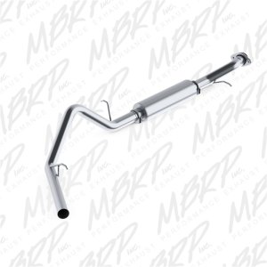 GMC Yukon Performance Exhaust - Single Side - MBRP - Armor Lite Cat Back, Aluminized Steel - `00-`06