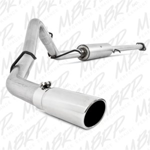 Chevrolet 1500 Performance Exhaust - Single Side Exit - MBRP - Armor Lite Cat Back - `07-`08 Chevrolet 1500 Performance Exhaust - Single Side Exit - MBRP - Armor Lite Cat Back - `07-`08