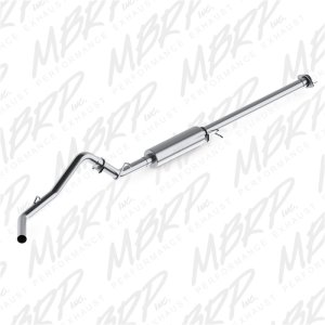 Chevrolet 1500 Performance Exhaust - MBRP - Cat Back Single Side Armor Lite - `07-`08