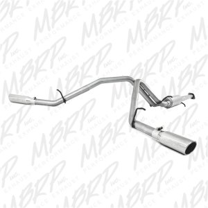 Chevrolet 1500 Performance Exhaust - Dual Split Side Exit - MBRP - Armor Lite Cat Back - `07-`08