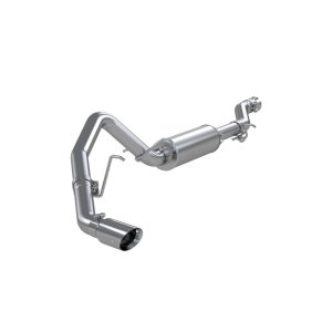 Cadillac Escalade Performance Exhaust - Single Side Exit - MBRP - Armor Pro Series, Cat Back, T304 Stainless Steel, 3in Tubing - `15-`20
