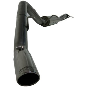 GMC Yukon Performance Exhaust - Single Side Exit - MBRP - Armor Plus Cat Back T409 Stainless Steel - 2007