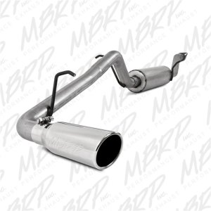 Chevrolet Colorado Performance Exhaust - MBRP - Cat Back, Single Side Exit, Aluminized - `04-`11