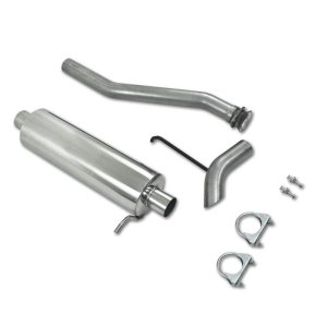 GMC Canyon Performance Exhaust - MBRP - Cat Back, Before Axle Turn Down, Aluminized, Armor Lite - `04-`11
