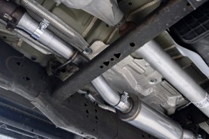 GMC Yukon Performance Exhaust - Rear - MBRP - Cat Back Dual Split Quad Tips - `21-`27