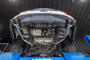 Chevrolet Suburban XL Performance Exhaust - Rear - MBRP - Cat Back Dual Split Rear Exit - Carbon Fiber - `21-`24