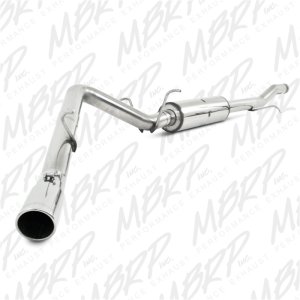 Chevrolet Yukon XL Performance Exhaust - MBRP - Cat Back, Single Side Exit, T409 Stainless Steel - 2009
