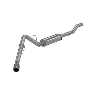 GMC Yukon XL Performance Exhaust - Single Side - MBRP - Armor Lite Cat Back - 2009