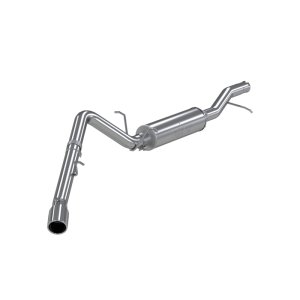 Chevrolet Tahoe Performance Exhaust - Single Side Exit - MBRP - Cat Back, Armor Plus, T409 Stainless Steel - 2009