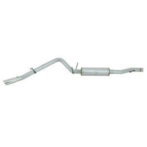 Chevrolet Tahoe Performance Exhaust - Single Side - MBRP - Cat Back, Armor Lite Series, Aluminized Steel, 3 in. piping - 2009