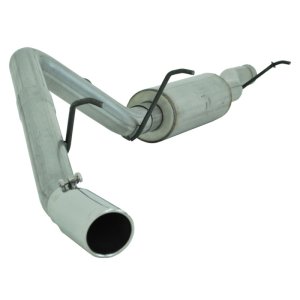 Chevrolet Tahoe Performance Exhaust - Single Side - MBRP - Cat Back, Armor Lite Series, Aluminized Steel, 3 in. piping - 2009 Chevrolet Tahoe Performance Exhaust - Single Side - MBRP - Cat Back, Armor Lite Series, Aluminized Steel, 3 in. piping - 2009