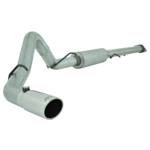 Chevrolet 1500 Denali Performance Exhaust - Single Side Exit - MBRP - Armor Lite Cat Back - `07-`09 Chevrolet 1500 Denali Performance Exhaust - Single Side Exit - MBRP - Armor Lite Cat Back - `07-`09