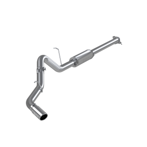 Chevrolet Silverado 2500HD Performance Exhaust - MBRP - Cat-Back, Single Side Exit, Armor Plus T409 Stainless Steel, 3.5 in. tubing, 4 in. tip - `11-`19