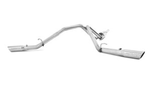 Chevrolet Silverado 1500 Performance Exhaust - MBRP - Cat Back, Dual Split Side, T409 Stainless Steel - 2014