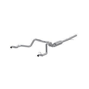 Chevrolet Silverado 1500 Performance Exhaust - Dual Rear Exit - MBRP - Armor Pro Cat Back - 2019