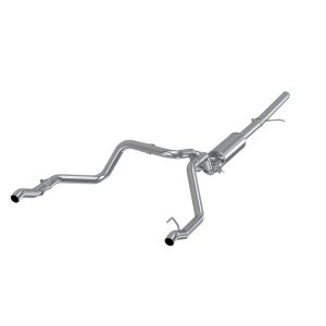 Chevrolet Silverado 1500 Performance Exhaust - Dual Rear Exit - MBRP - Cat Back, T409 Stainless Steel - 2019
