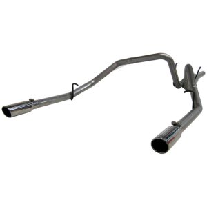 Dodge Ram 1500 Performance Exhaust - Rear - MBRP - Armor Lite Cat Back Dual Split Rear - `06-`08