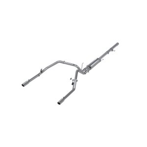 Dodge Ram 1500 Performance Exhaust - Rear - MBRP - Armor Lite Cat Back Dual Split Rear - `06-`08