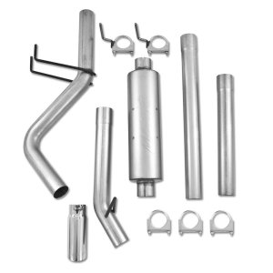 Ram 1500 Performance Exhaust - Single Side Exit - MBRP - Cat Back, Armor Lite - Aluminized - 2009