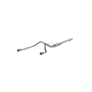 Dodge Ram 1500 Performance Exhaust - Rear - MBRP - Cat Back, Dual Split Rear, Armor Plus, T409 Stainless Steel - 2009