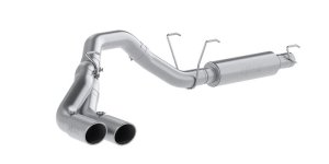 Ram 2500 Performance Exhaust - Single Side Dual Outlet - MBRP - Cat Back, Armor Plus Series, T409 Stainless Steel - `14-`16