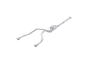 RAM 1500 Performance Exhaust - Dual Rear Exit - MBRP - Armor Pro Cat Back, T304 Stainless - `25-`27