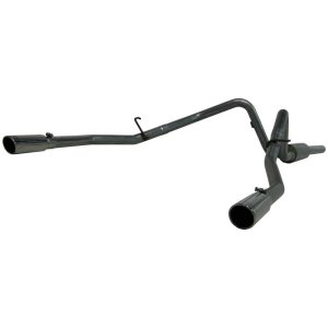 Ford F150 Performance Exhaust - Dual Split Rear - MBRP - Cat Back, Armor Lite, Aluminized Steel - `04-`08