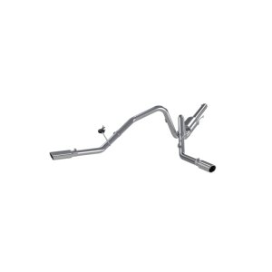 Ford F150 Performance Exhaust - Dual Split Side - MBRP - Armor Lite Cat Back - `04-`08