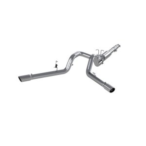 Ford F-350 Performance Exhaust - MBRP - Cat Back Dual Split Side Armor Lite - `99-`04 Ford F-350 Performance Exhaust - MBRP - Cat Back Dual Split Side Armor Lite - `99-`04