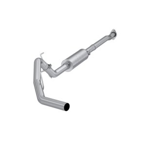Ford F-150 Performance Exhaust - Single Side Exit - MBRP - Cat Back, Aluminized Steel, Tour Profile - `09-`10