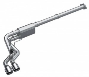 Ford F-150 Performance Exhaust - Single Side Exit - MBRP - Cat Back, Armor Pro, T304 Stainless Steel - 2021