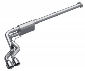 Ford F-150 Performance Exhaust - Single Side Exit - MBRP - Armor Lite Cat Back - 2021