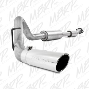 Ford F150 SVT Raptor Performance Exhaust - Single Rear Exit - MBRP - Armor Lite Cat Back - `11-`13