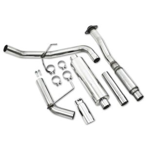 Ford F150 Performance Exhaust - Single Side Exit - MBRP - Cat Back, T409 Stainless Steel, Armor Plus Series - `11-`12 Ford F150 Performance Exhaust - Single Side Exit - MBRP - Cat Back, T409 Stainless Steel, Armor Plus Series - `11-`12