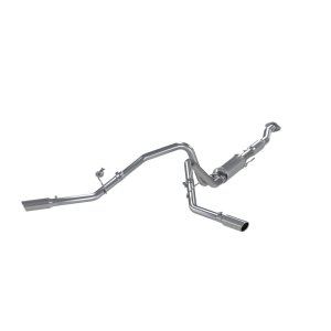 Ford F-150 Performance Exhaust - Dual Split Side Exit - MBRP - Armor Lite Series Cat Back - 2011