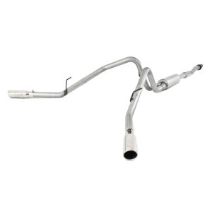 Ford F-150 Performance Exhaust - Dual Split Side Exit - MBRP - Armor Lite Series Cat Back - 2011