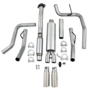 Ford F-150 Performance Exhaust - Dual Split Side Exit - MBRP - Armor Lite Series Cat Back - 2011