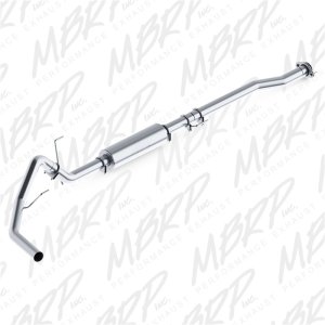 Ford F150 Performance Exhaust - Single Side Exit - MBRP - Armor Lite Cat Back - `11-`14